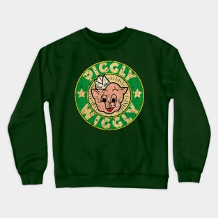 VINTAGE GREEN PIGGLY WIGGLY Crewneck Sweatshirt